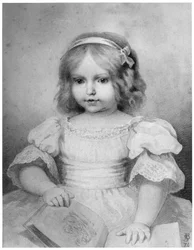 Colette aged 18 months, 1875